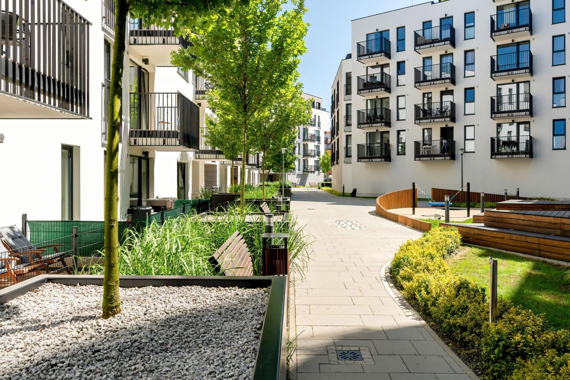 פוזנן Esencja Apartments With Free Parking Garbary 104 By Noclegi Renters מראה חיצוני תמונה